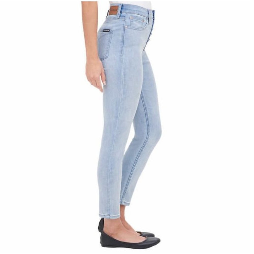 NEW CK Calvin Klein Button Fly Jeans 10.5" Front rise - Picture 5 of 6